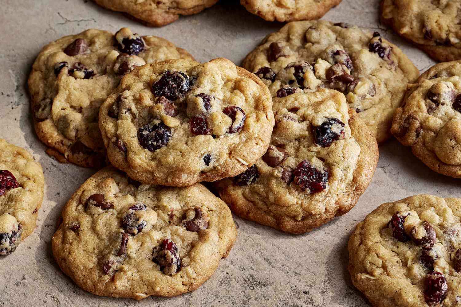 Salted Caramel Cranberry Cookies